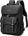 YALUNDISI Vintage Backpack: USB Port, Laptop Bag