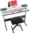 61-Key Electronic Keyboard Piano Kit with Accessories